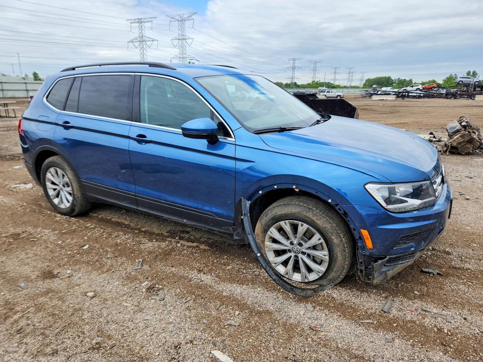 2019 Volkswagen Tiguan მანქანა იყიდება აუქციონზე, vin: 3VV2B7AX5KM100510, აუქციონის ნომერი: 55687666