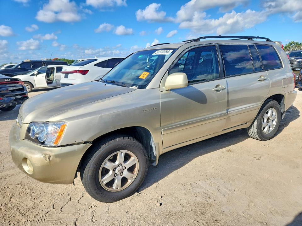Продаж на аукціоні авто 2002 Toyota Highlander, vin: JTEGF21AX20032937, номер лоту: 58270086
