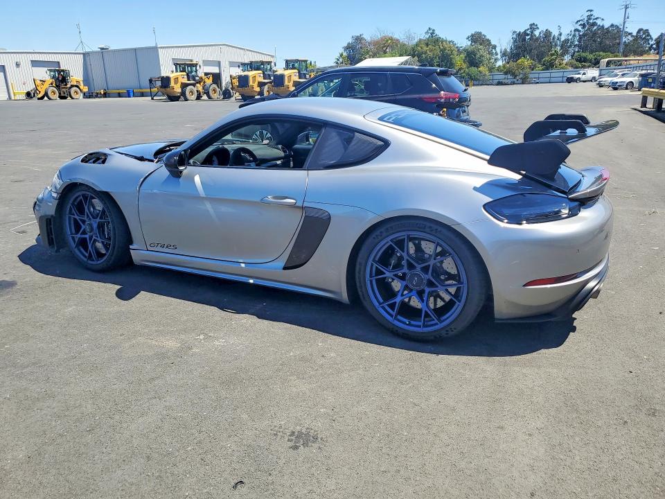 58415466 :رقم المزاد ، WP0AE2A89RK274577 vin ، 2024 Porsche Cayman مزاد بيع
