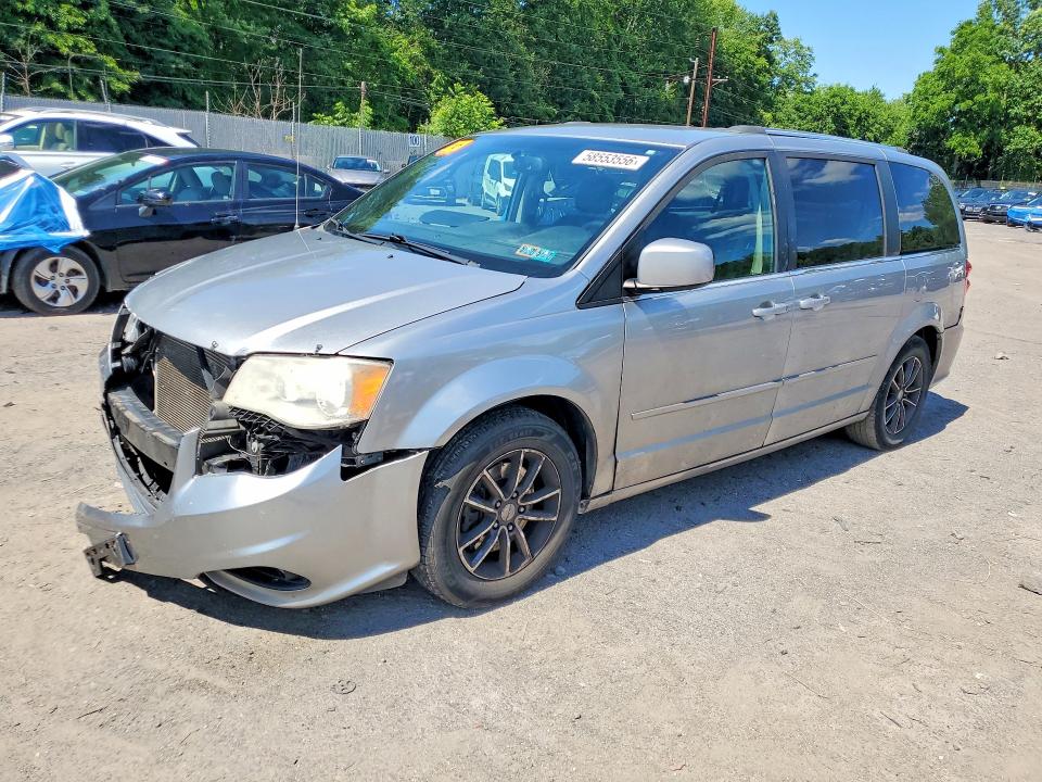 2017 Dodge Grand Caravan მანქანა იყიდება აუქციონზე, vin: 2C4RDGCG7HR599834, აუქციონის ნომერი: 58553556