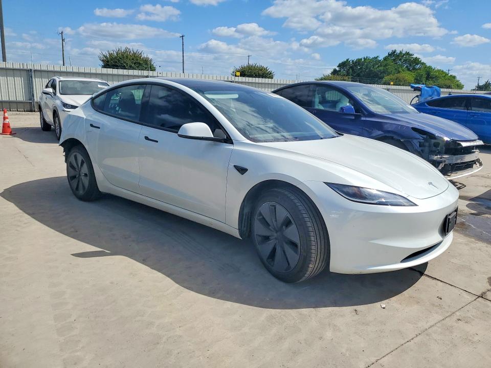 2025 Tesla Model 3 მანქანა იყიდება აუქციონზე, vin: 5YJ3E1EA3SF035643, აუქციონის ნომერი: 58119436