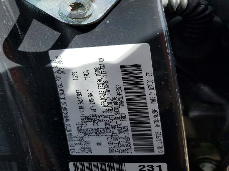 2025 Toyota Tacoma მანქანა იყიდება აუქციონზე, vin: 3TMLB5JN6SM177635, აუქციონის ნომერი: 56528406
