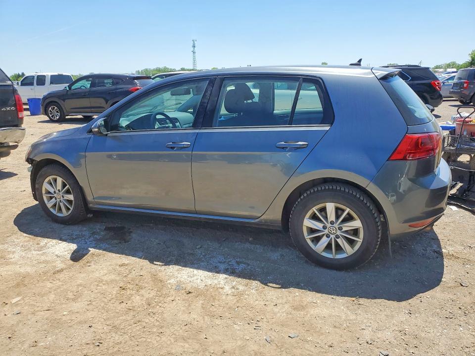 55200606 :رقم المزاد ، 3VW117AU4HM014632 vin ، 2017 Volkswagen Golf مزاد بيع