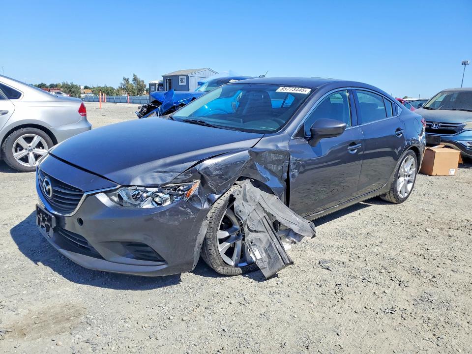 2016 Mazda 6 მანქანა იყიდება აუქციონზე, vin: JM1GJ1V52G1441137, აუქციონის ნომერი: 85773445