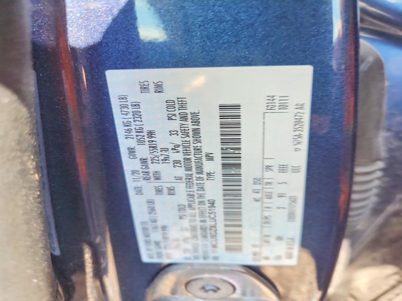 55548466 :رقم المزاد ، 1FMCU9DZ8LUC51940 vin ، 2020 Ford Escape مزاد بيع