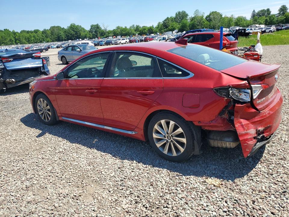 Продажа на аукционе авто 2017 Hyundai Sonata, vin: 5NPE34AF5HH543950, номер лота: 56264976