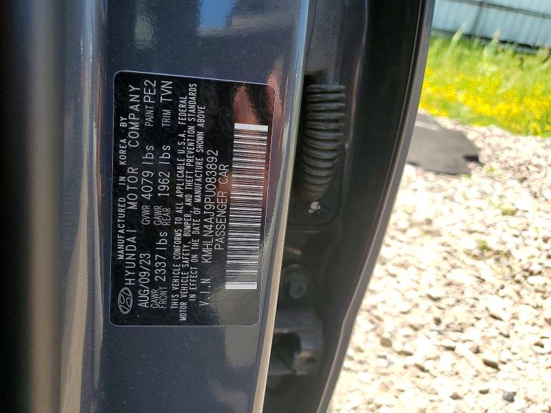 56437726 :رقم المزاد ، KMHLN4AJ9PU083892 vin ، 2023 Hyundai Elantra مزاد بيع