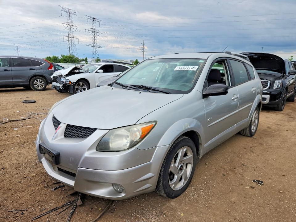2003 Pontiac Vibe მანქანა იყიდება აუქციონზე, vin: 5Y2SL628X3Z480800, აუქციონის ნომერი: 58309116