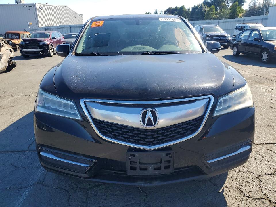 2014 Acura Mdx მანქანა იყიდება აუქციონზე, vin: 5FRYD3H28EB015674, აუქციონის ნომერი: 57237556