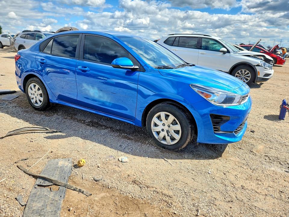 2021 Kia Rio მანქანა იყიდება აუქციონზე, vin: 3KPA24AD1ME393589, აუქციონის ნომერი: 57510906