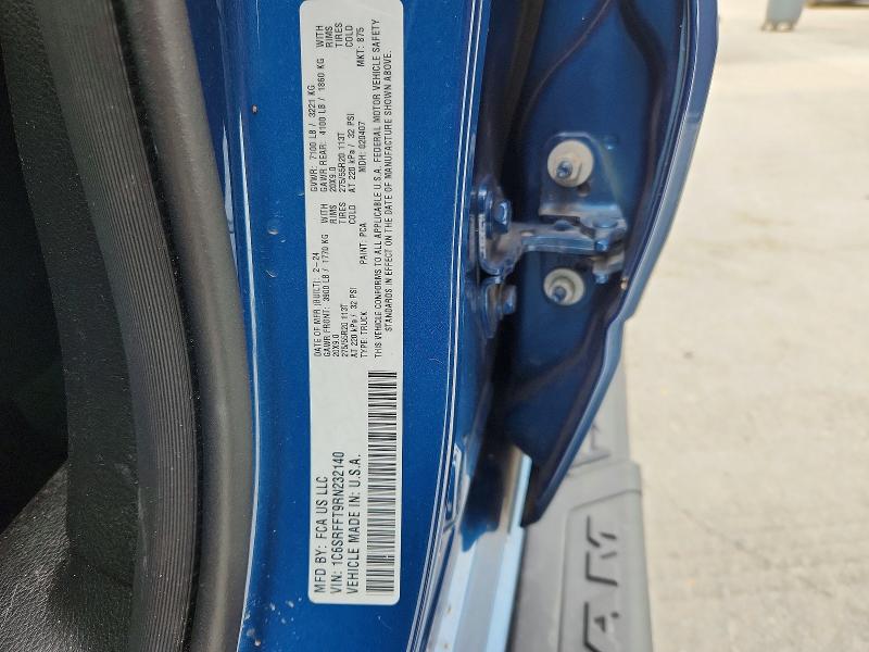 Продажа на аукционе авто 2024 Ram 1500, vin: 1C6SRFFT9RN232140, номер лота: 58506396