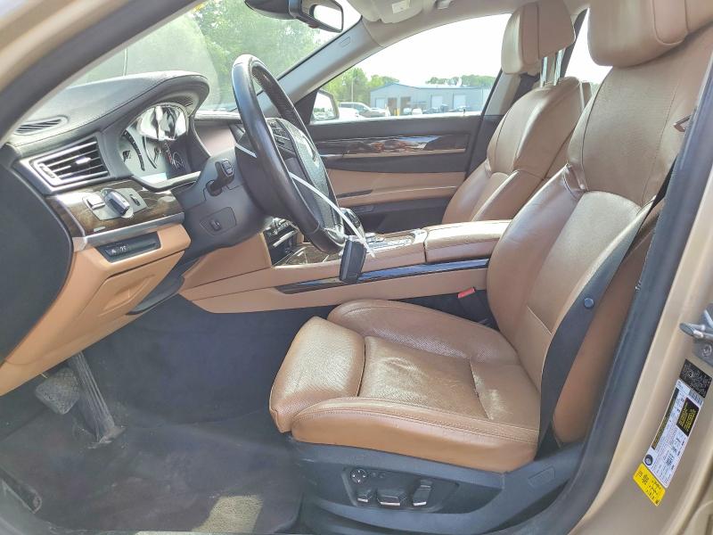 2011 Bmw 750 მანქანა იყიდება აუქციონზე, vin: WBAKB8C58BCY65905, აუქციონის ნომერი: 57517306