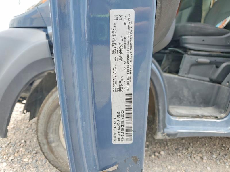 Продаж на аукціоні авто 2020 Ram Promaster 3500, vin: 3C6URVJG2LE143647, номер лоту: 56364756