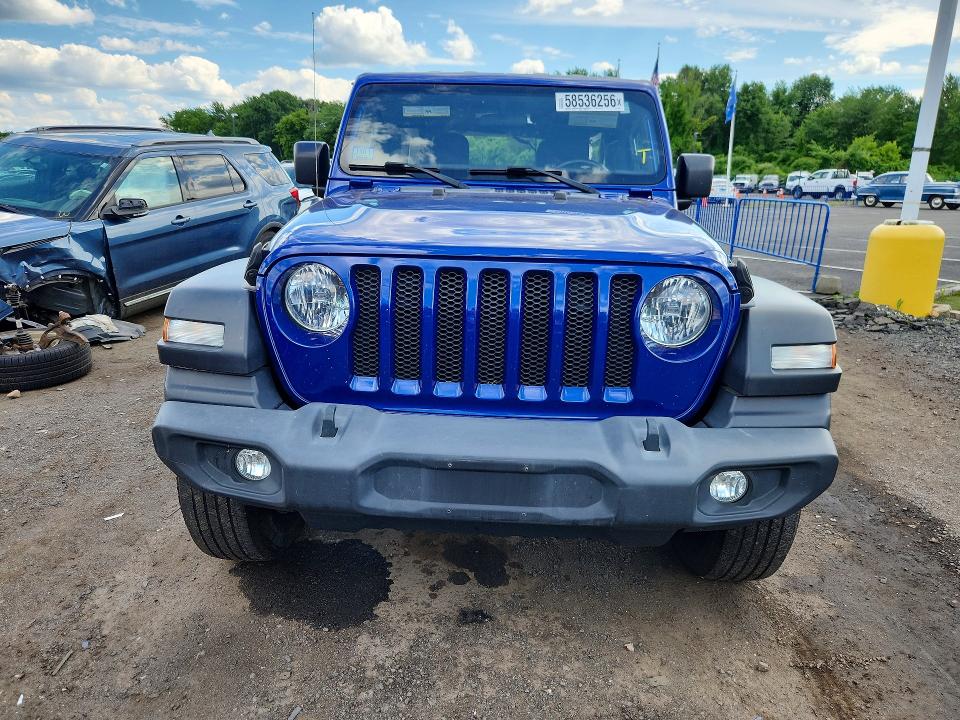58536256 :رقم المزاد ، 1C4HJXDG5LW345445 vin ، 2020 Jeep Wrangler Unlimited مزاد بيع
