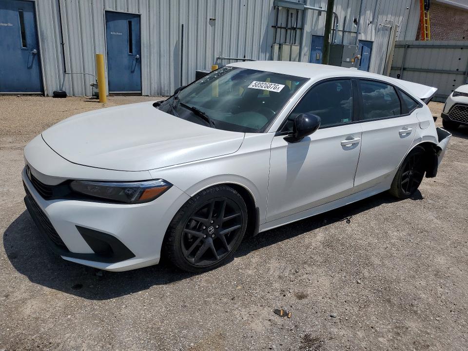 2022 Honda Civic მანქანა იყიდება აუქციონზე, vin: 2HGFE2F52NH609203, აუქციონის ნომერი: 58926876