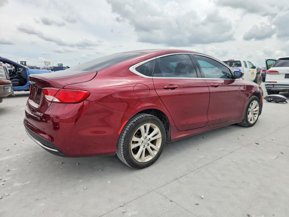 2015 Chrysler 200 მანქანა იყიდება აუქციონზე, vin: 1C3CCCAB1FN575259, აუქციონის ნომერი: 53643696