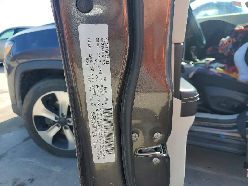 57918866 :رقم المزاد ، 3C4NJCBB4JT134145 vin ، 2018 Jeep Compass مزاد بيع