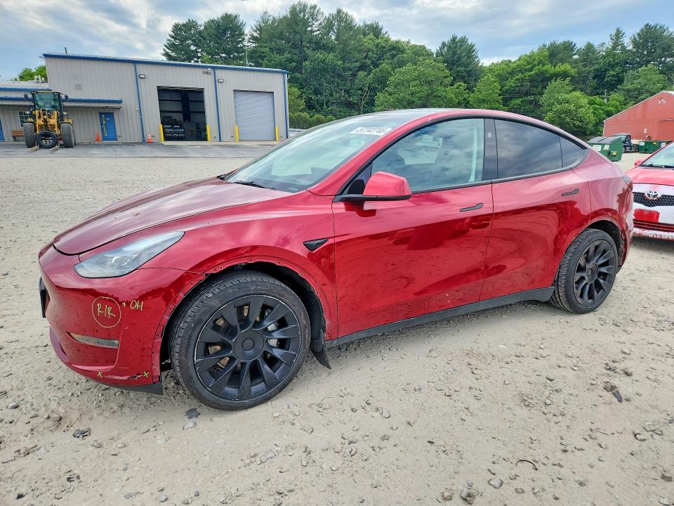 2024 Tesla Model Y მანქანა იყიდება აუქციონზე, vin: 7SAYGAEE6RF075683, აუქციონის ნომერი: 57742746