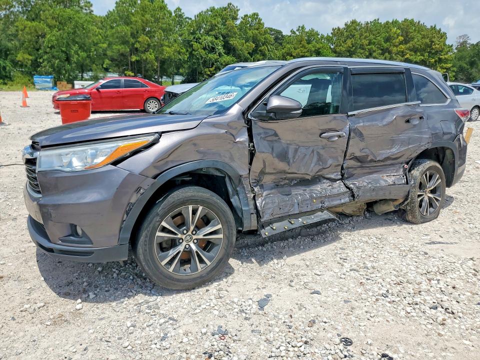 Auction sale of the 2016 Toyota Highlander, vin: 5TDKKRFH3GS502724, lot number: 58410346