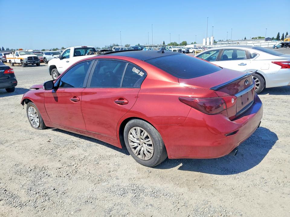 2014 Infiniti Q50 მანქანა იყიდება აუქციონზე, vin: JN1BV7AP8EM684149, აუქციონის ნომერი: 58143096