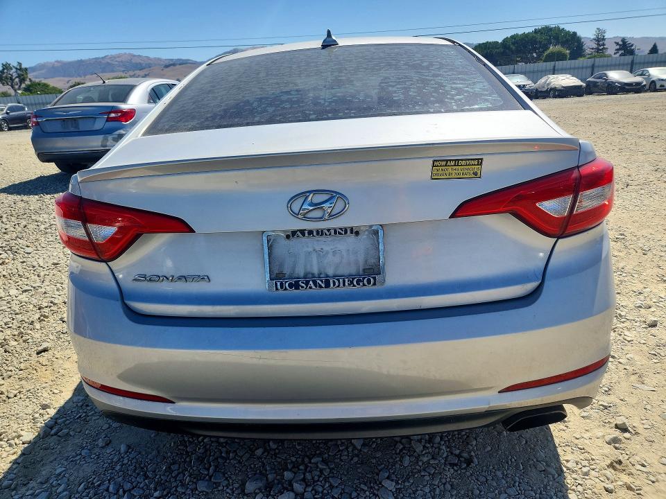 58151246 :رقم المزاد ، 5NPE24AF4GH341182 vin ، 2016 Hyundai Sonata مزاد بيع