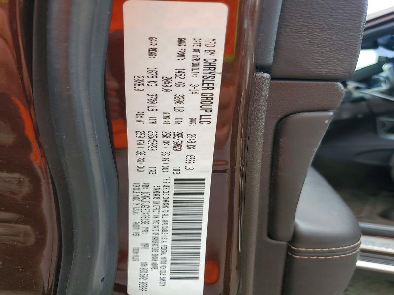 Продаж на аукціоні авто 2014 Jeep Grand Cherokee, vin: 1C4RJFJG1EC476136, номер лоту: 58891176