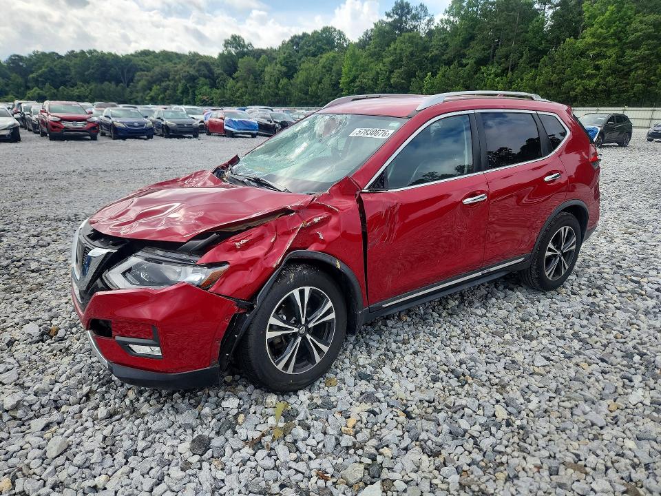57830676 :رقم المزاد ، JN8AT2MT3HW407691 vin ، 2017 Nissan Rogue مزاد بيع
