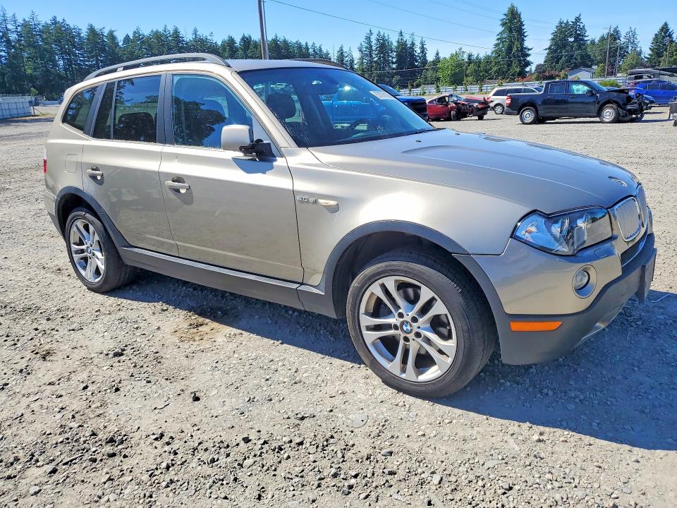 2007 Bmw X3 მანქანა იყიდება აუქციონზე, vin: WBXPC934X7WF00348, აუქციონის ნომერი: 57078186