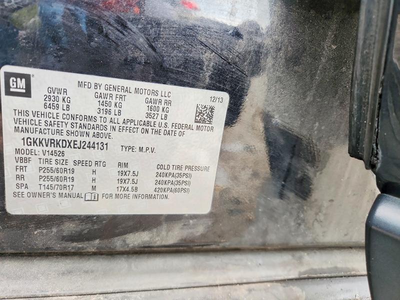 Продаж на аукціоні авто 2014 Gmc Acadia, vin: 1GKKVRKDXEJ244131, номер лоту: 56154436