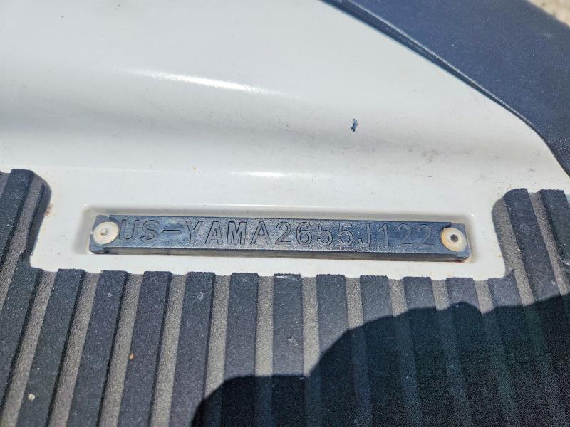 Aukcja sprzedaży 2022 Yam Jet Ski, vin: YAMA2655J122, numer aukcji: 58005966