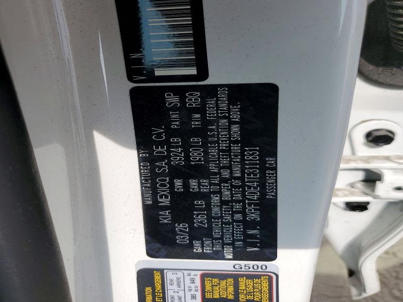 Aukcja sprzedaży 2026 Kia K4, vin: 3KPFT4DE4TE311831, numer aukcji: 56944266