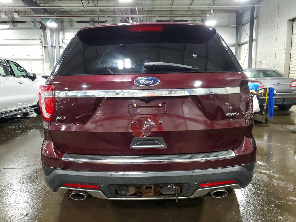 58136186 :رقم المزاد ، 1FM5K8D87JGA74261 vin ، 2018 Ford Explorer مزاد بيع
