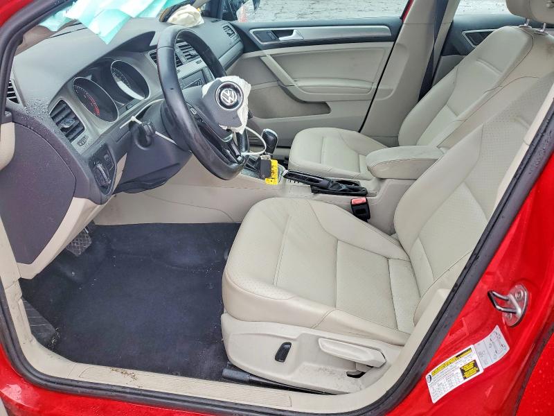 2017 Volkswagen Golf მანქანა იყიდება აუქციონზე, vin: 3VW217AU1HM009120, აუქციონის ნომერი: 58406156