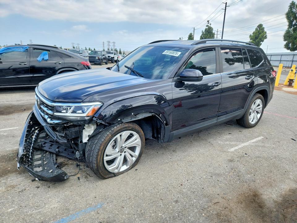 2021 Volkswagen Atlas მანქანა იყიდება აუქციონზე, vin: 1V2WR2CA1MC578689, აუქციონის ნომერი: 59160826