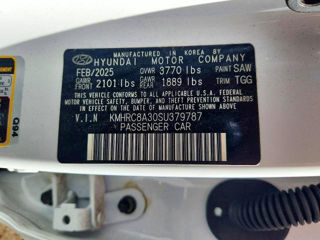 Продажа на аукционе авто 2025 Hyundai Venue, vin: KMHRC8A30SU379787, номер лота: 55767436