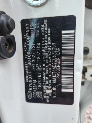 Aukcja sprzedaży 2014 Hyundai Accent, vin: KMHCT4AE2EU672059, numer aukcji: 57730356