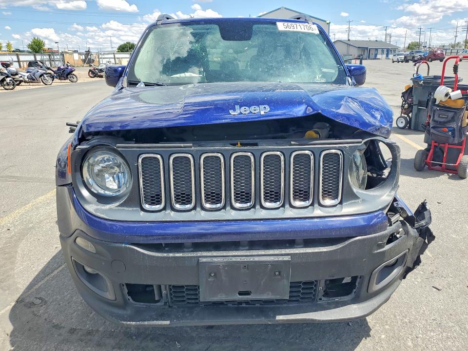 Продажа на аукционе авто 2017 Jeep Renegade, vin: ZACCJBBBXHPF18269, номер лота: 56971706