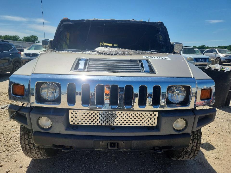 56020736 :رقم المزاد ، 5GRGN23U44H107830 vin ، 2004 Hummer H2 مزاد بيع