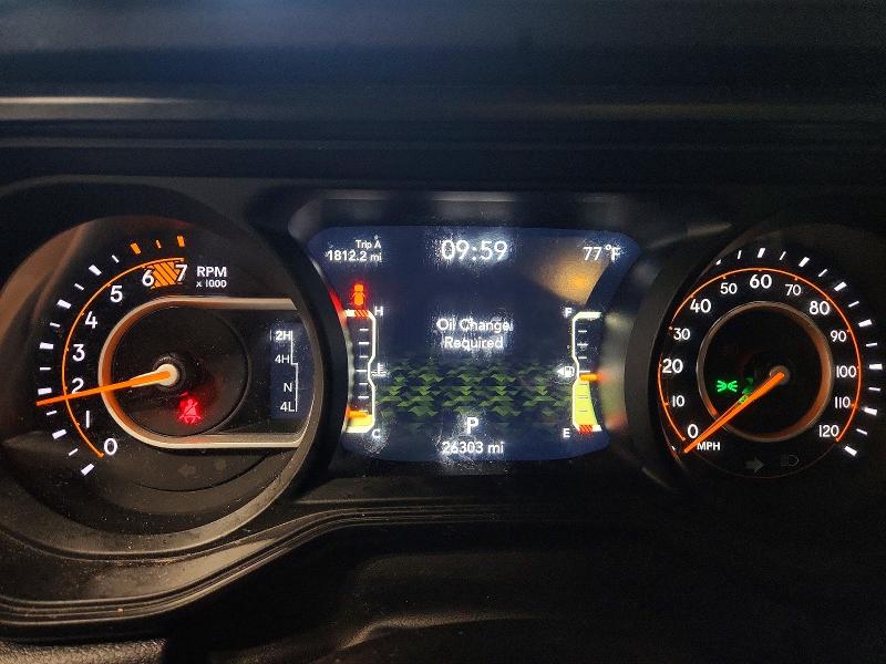 55476636 :رقم المزاد ، 1C4PJXEN9SW654276 vin ، 2025 Jeep Wrangler مزاد بيع