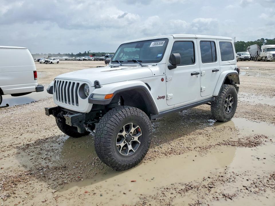 2020 Jeep Wrangler Unlimited მანქანა იყიდება აუქციონზე, vin: 1C4HJXFG2LW230931, აუქციონის ნომერი: 58063696