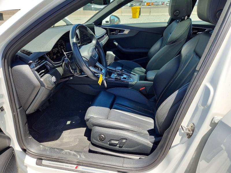 2023 Audi A4 მანქანა იყიდება აუქციონზე, vin: WAUEAAF4XPN011309, აუქციონის ნომერი: 58186636
