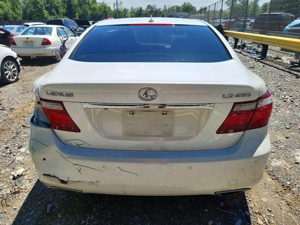 58723356 :رقم المزاد ، JTHBL46F575039312 vin ، 2007 Lexus Ls مزاد بيع