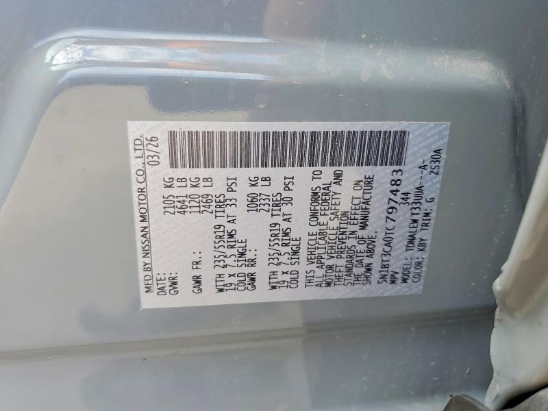Продажа на аукционе авто 2026 Nissan Rogue, vin: 5N1BT3CA0TC797483, номер лота: 55799326
