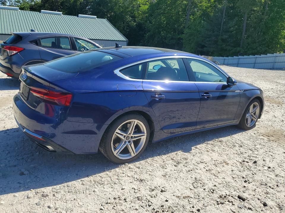 2021 Audi A5 მანქანა იყიდება აუქციონზე, vin: WAUDACF54MA058273, აუქციონის ნომერი: 56603116