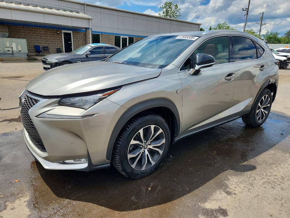57605506 :رقم المزاد ، JTJBARBZ5F2029817 vin ، 2015 Lexus Nx مزاد بيع