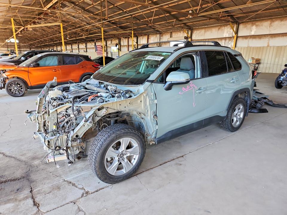 2021 Toyota Rav4 Hybrid მანქანა იყიდება აუქციონზე, vin: 2T3R6RFVXMW005706, აუქციონის ნომერი: 58985416