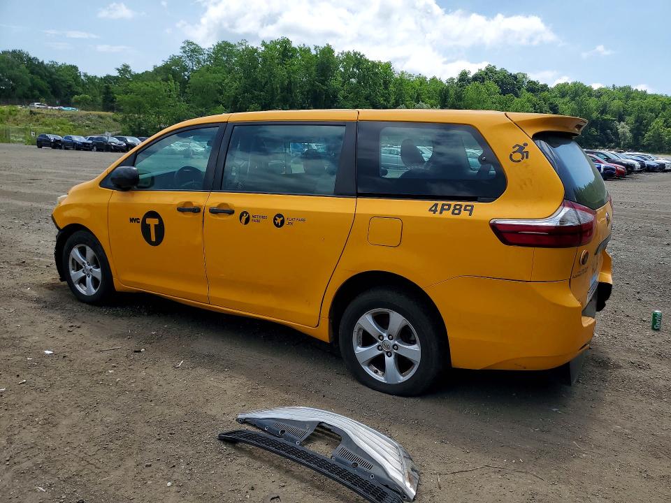 Продажа на аукционе авто 2017 Toyota Sienna, vin: 5TDZZ3DC2HS845895, номер лота: 57139366