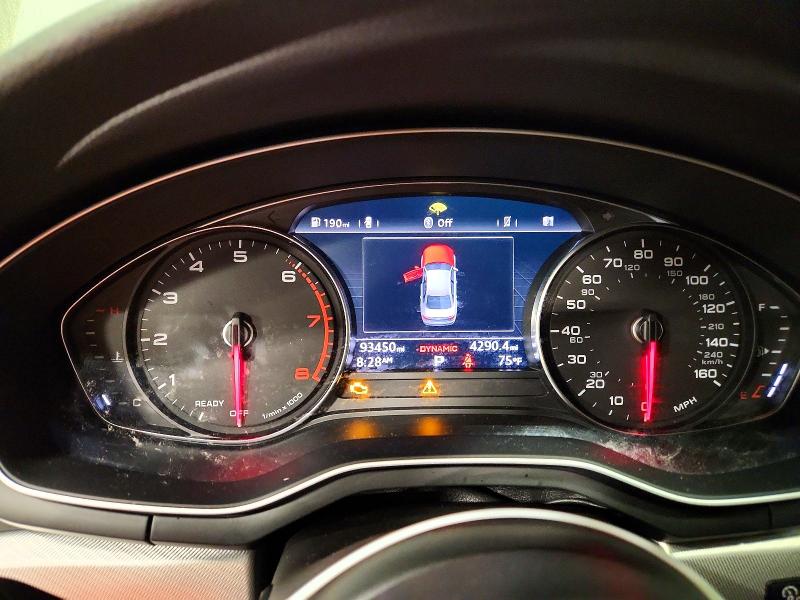 2017 Audi A4 მანქანა იყიდება აუქციონზე, vin: WAUANAF47HN010011, აუქციონის ნომერი: 58154926