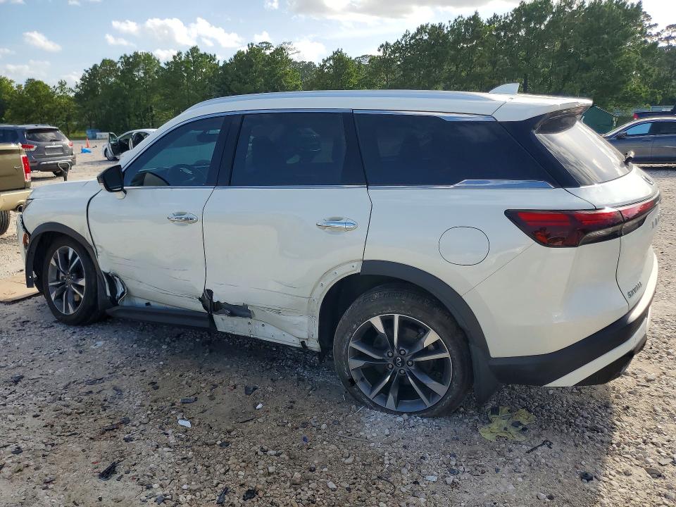 58378186 :رقم المزاد ، 5N1DL1FR9RC350593 vin ، 2024 Infiniti Qx60 مزاد بيع