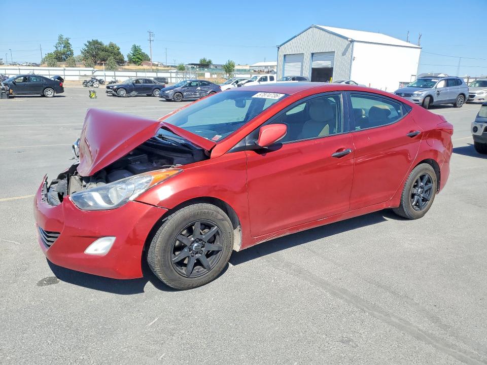 2012 Hyundai Elantra მანქანა იყიდება აუქციონზე, vin: KMHDH4AE0CU325025, აუქციონის ნომერი: 57874736